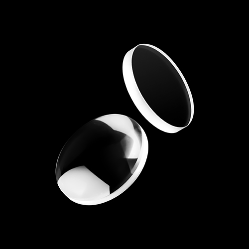 용융 석영 평볼록 렌즈