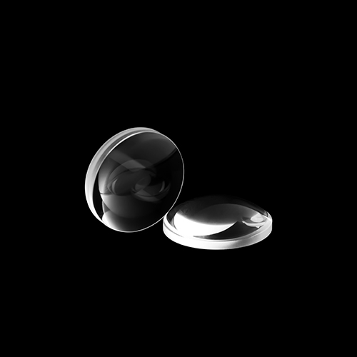 용융 석영 이중 볼록 렌즈