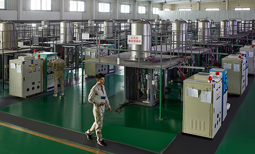 결정 생장 작업장